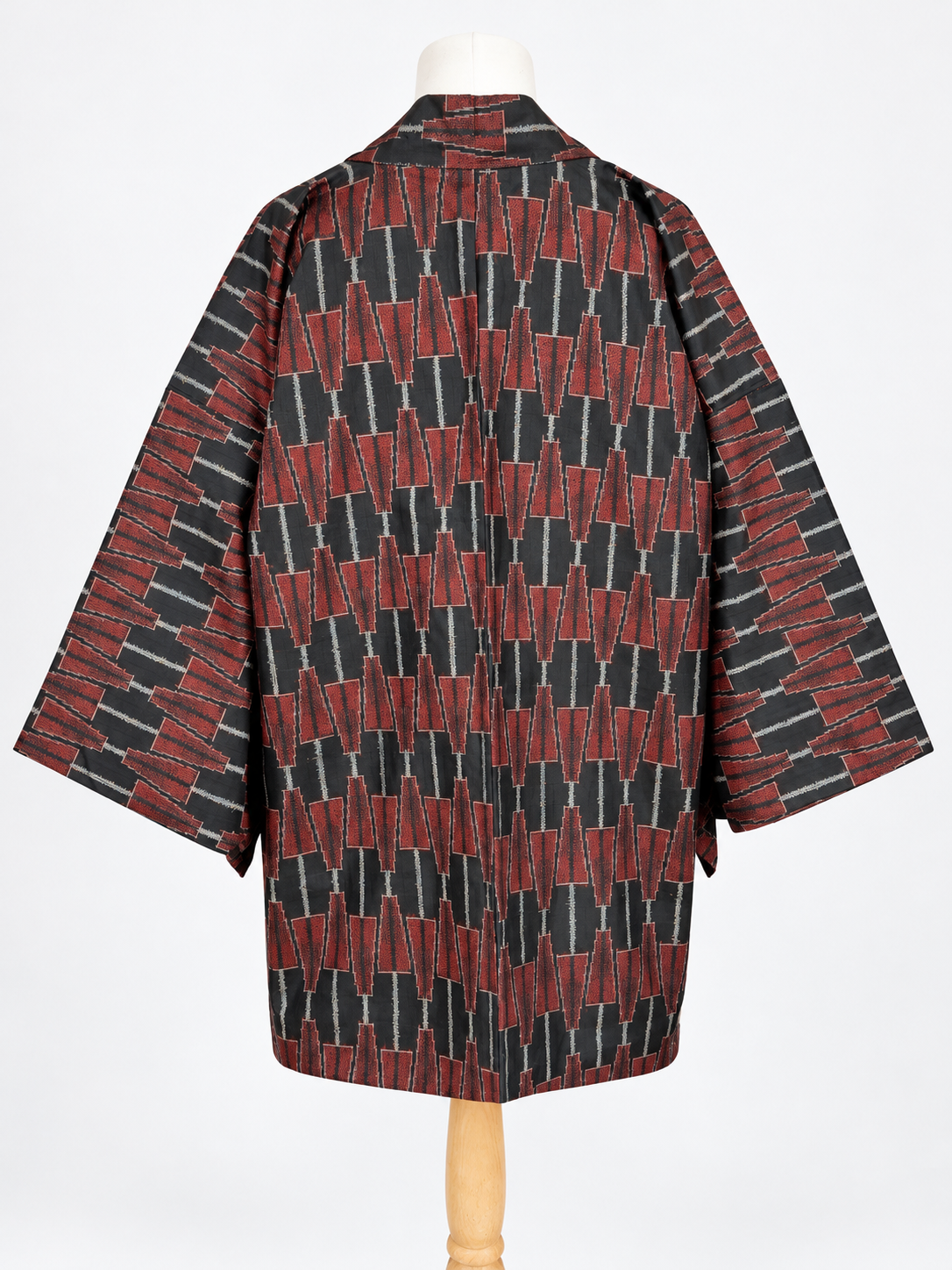 Vintage Japanese Oshima Tsumugi Kimono Jacket