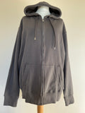 Handmade Upcycled Obi Organic Cotton Hoodie 2XLsize