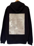 Handmade Upcycled Obi Organic Cotton Hoodie XLsize