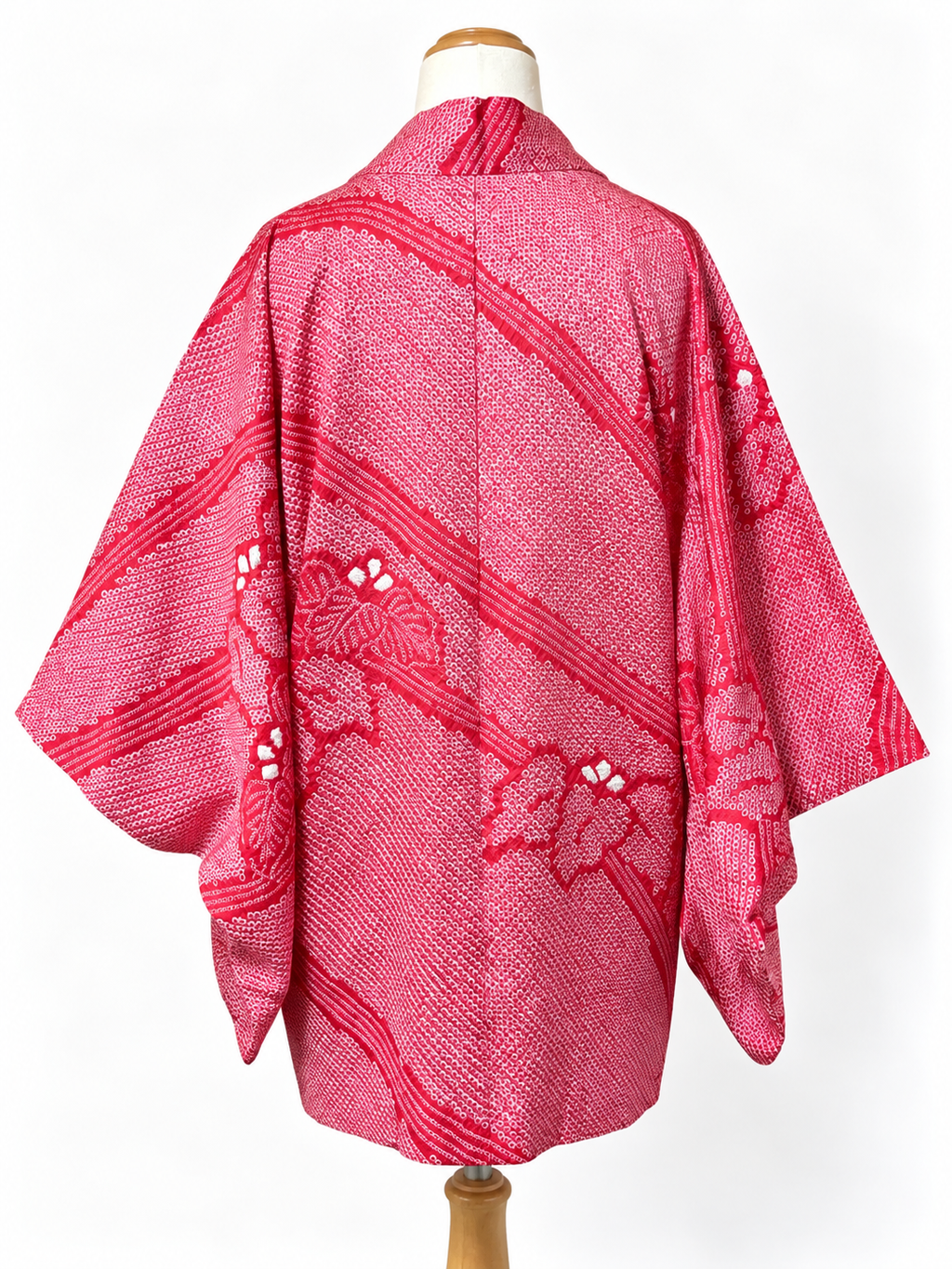 Vintage Japanese Silk Shibori Kimono