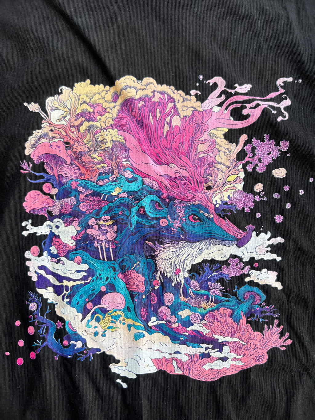 ORIGINAL ART PRINT ORGANIC COTTON T-SHIRTS