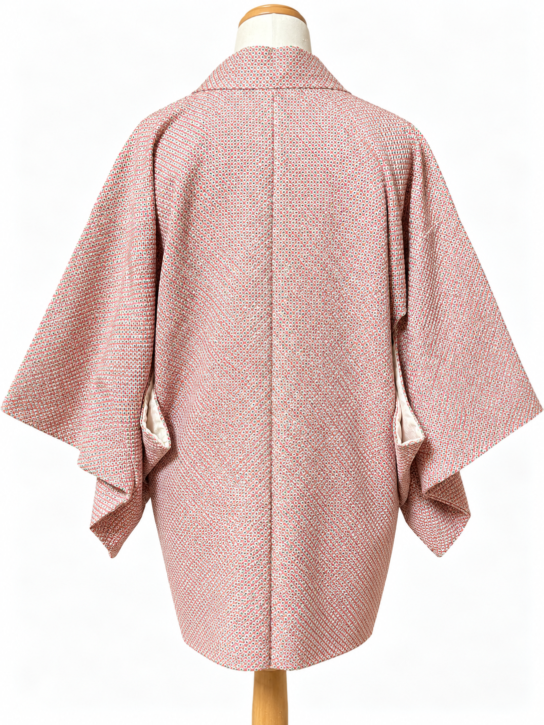 Vintage Japanese Silk Shibori Kimono