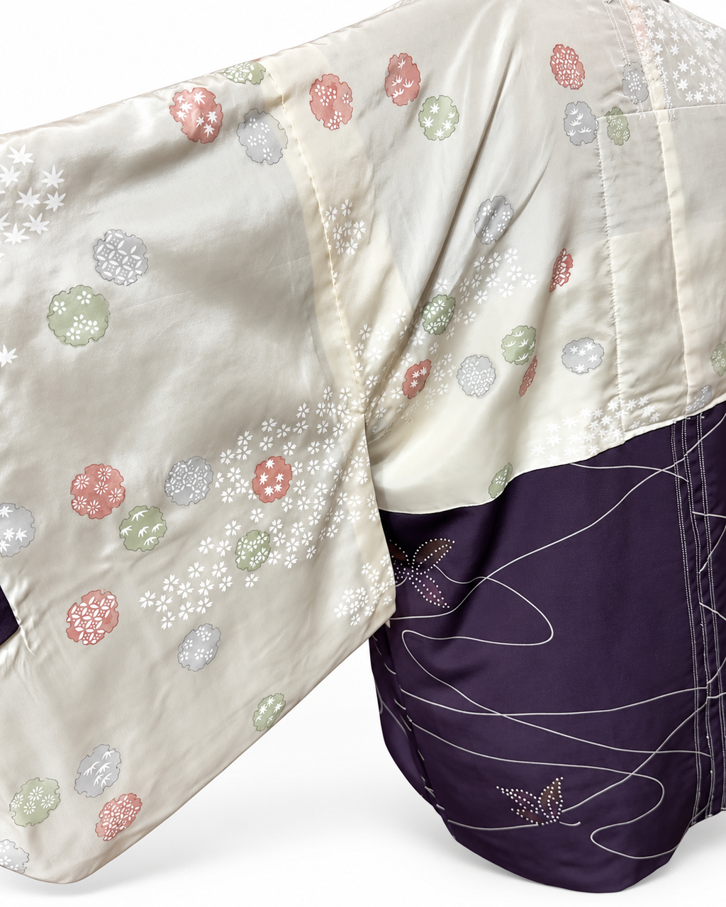 Reworked Vintage Japanese Kimono Jacket
