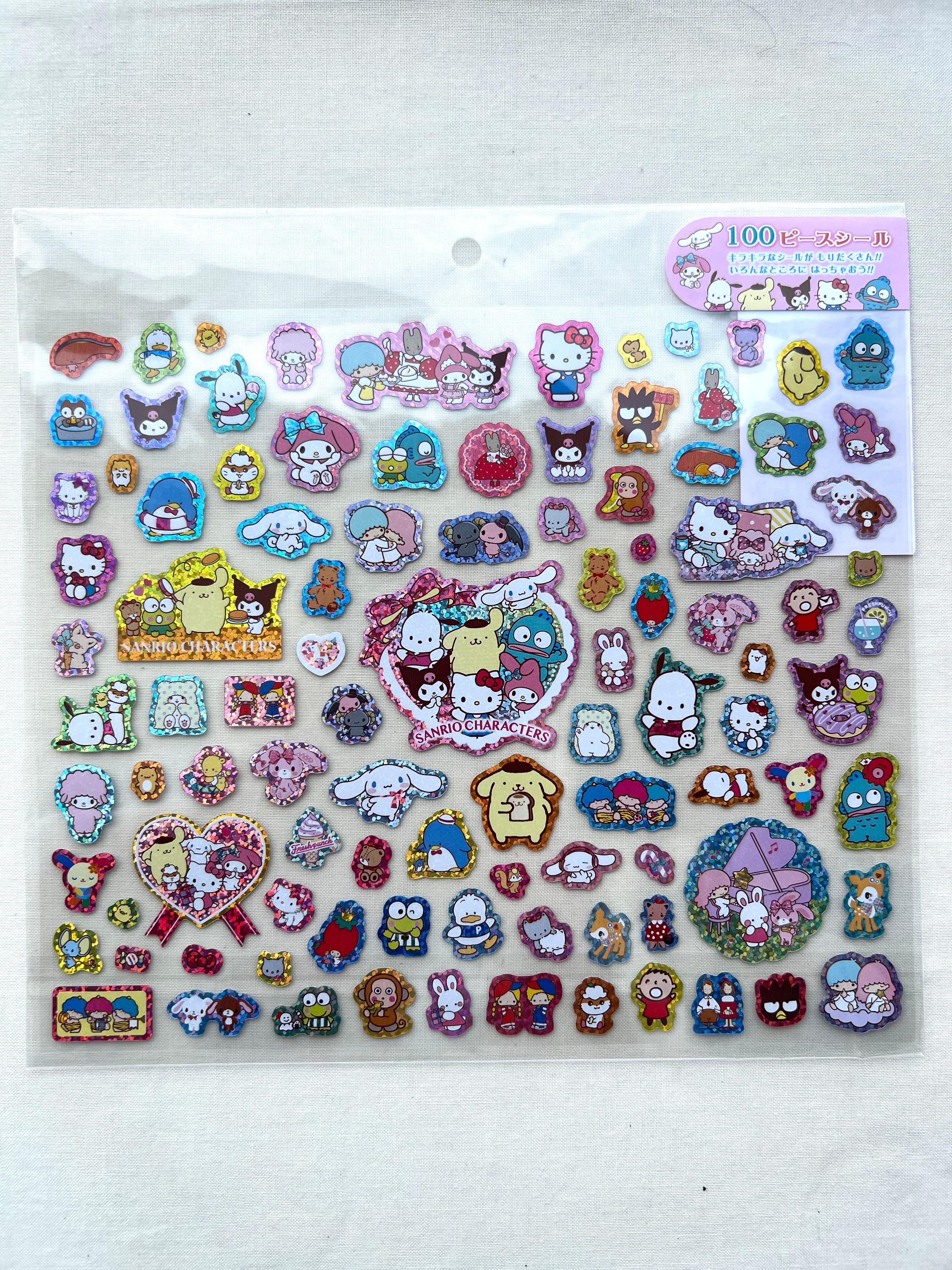 SANRIO 100-PIECE STICKER - Exclusive Collection