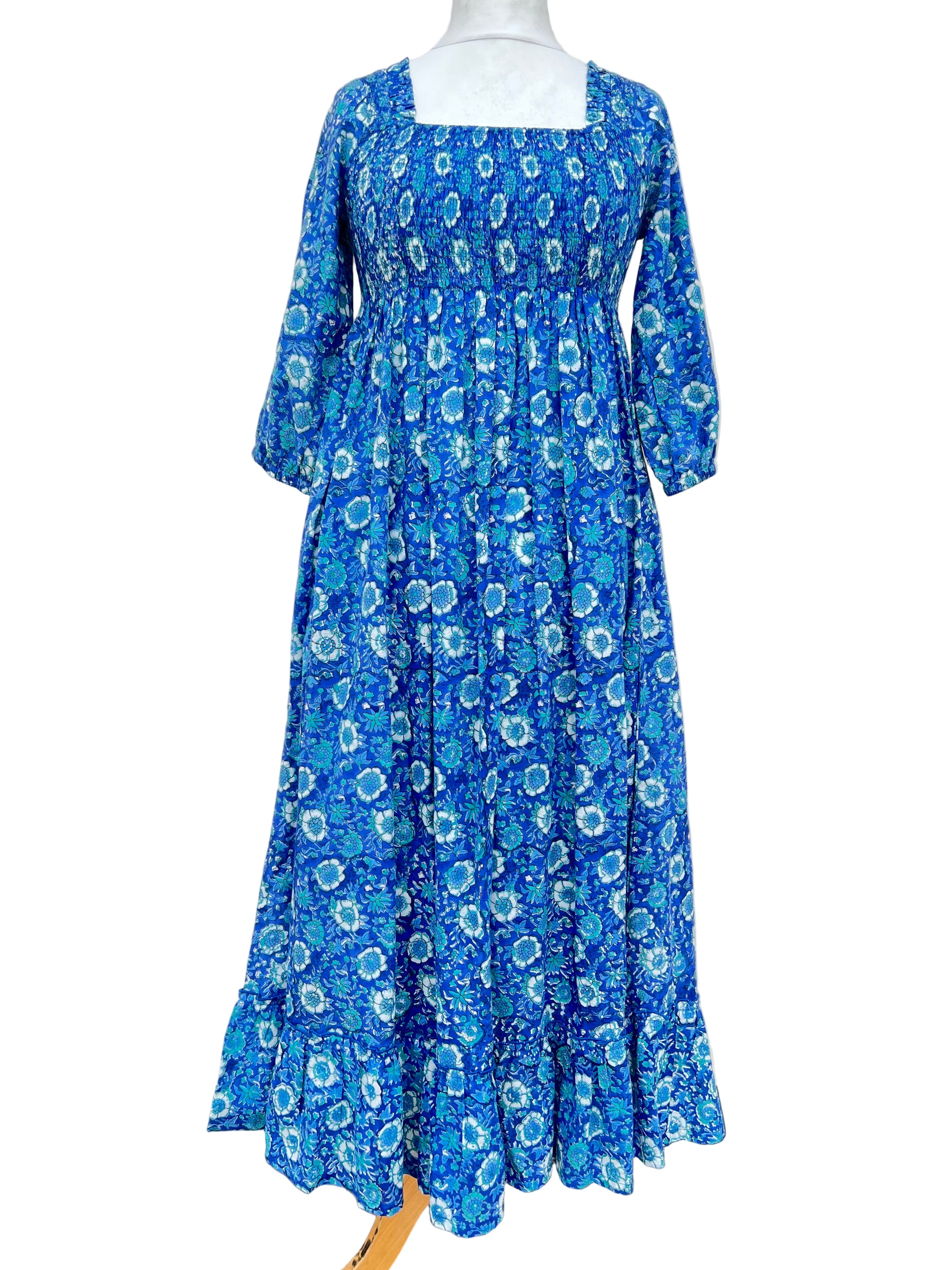 Hand Block Print Cotton Dress