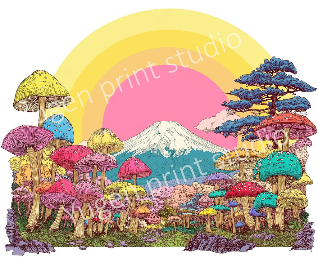 ORIGINAL ART PRINT ORGANIC COTTON T-SHIRTS