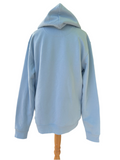 Handmade Upcycled Kimono Organic Cotton Hoodie XL size
