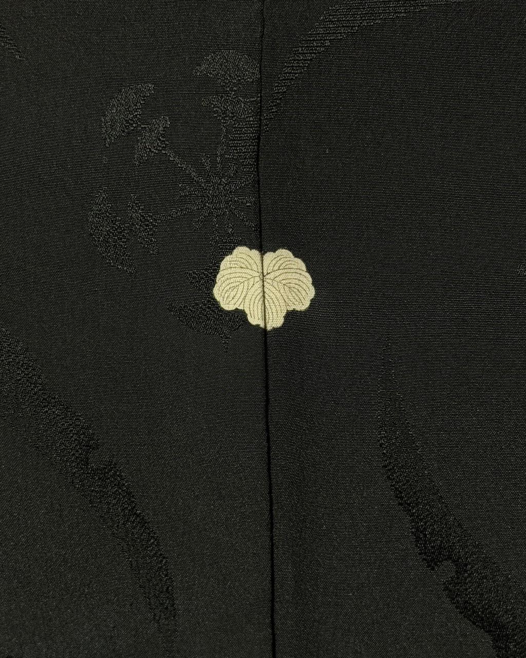 Reworked Vintage Japanese Family Crest Kimono Jacket