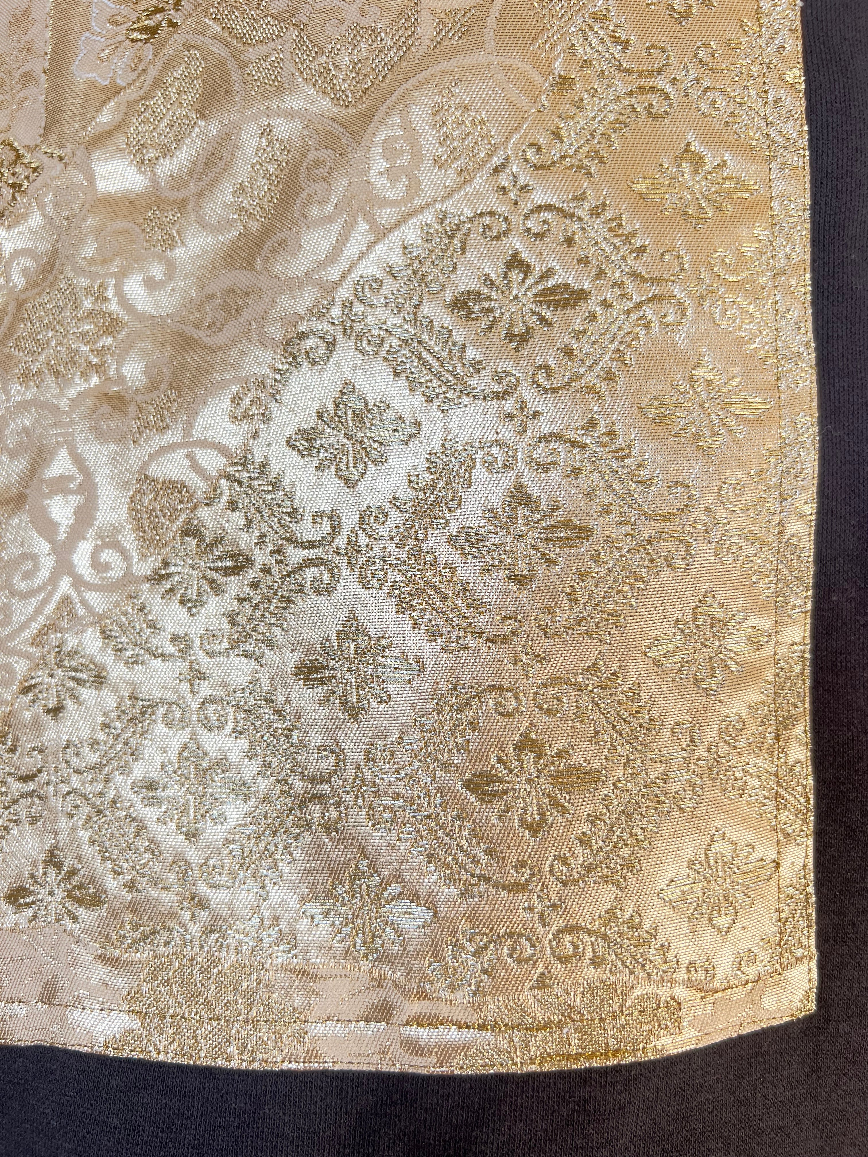 Handmade Upcycled Obi Organic Cotton Hoodie Lsize