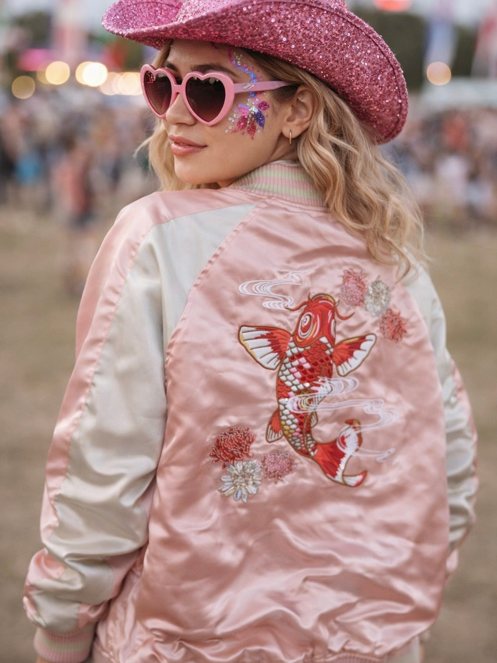 Koi fish Sukajan Jacket