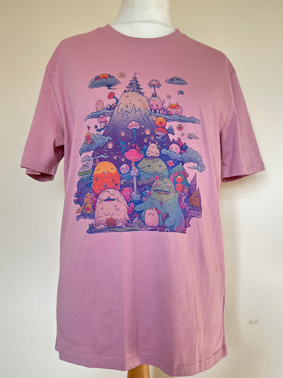 ORIGINAL ART PRINT ORGANIC COTTON T-SHIRTS