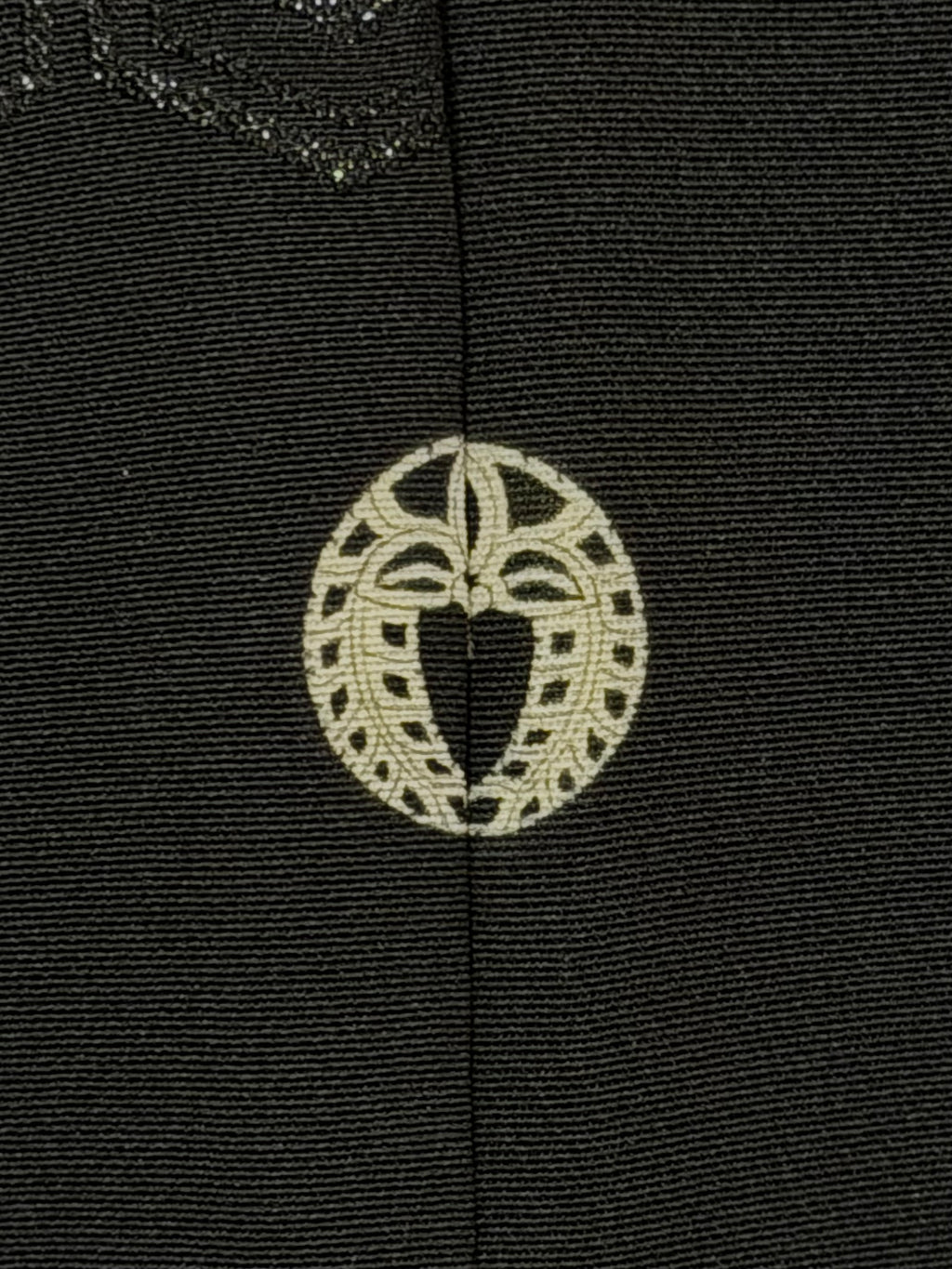 Reworked Vintage Japanese Family Crest Kimono Jacket