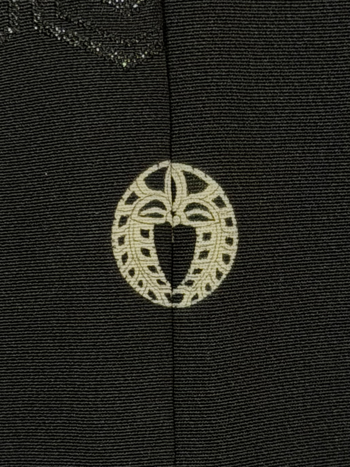 Reworked Vintage Japanese Family Crest Kimono Jacket