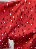 Red monochrome dot