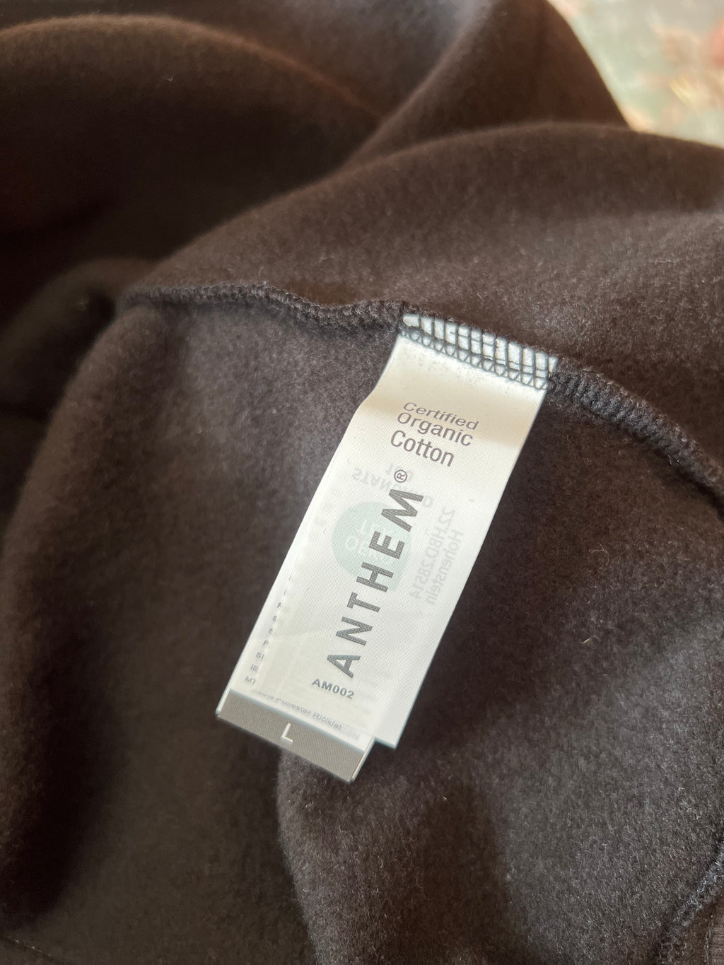 Handmade Upcycled Obi Organic Cotton Hoodie Lsize