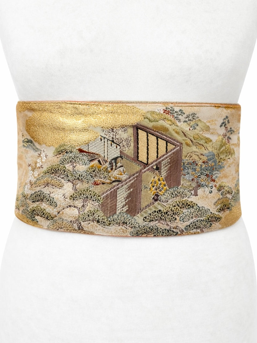 Genji Story Silk Obi Belt – One of a Kind
