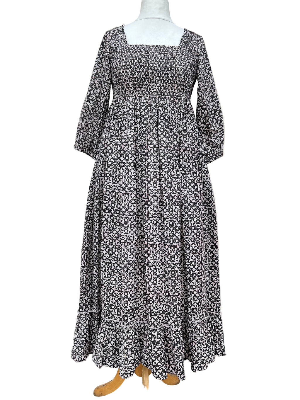 Hand Block Print Cotton Dress