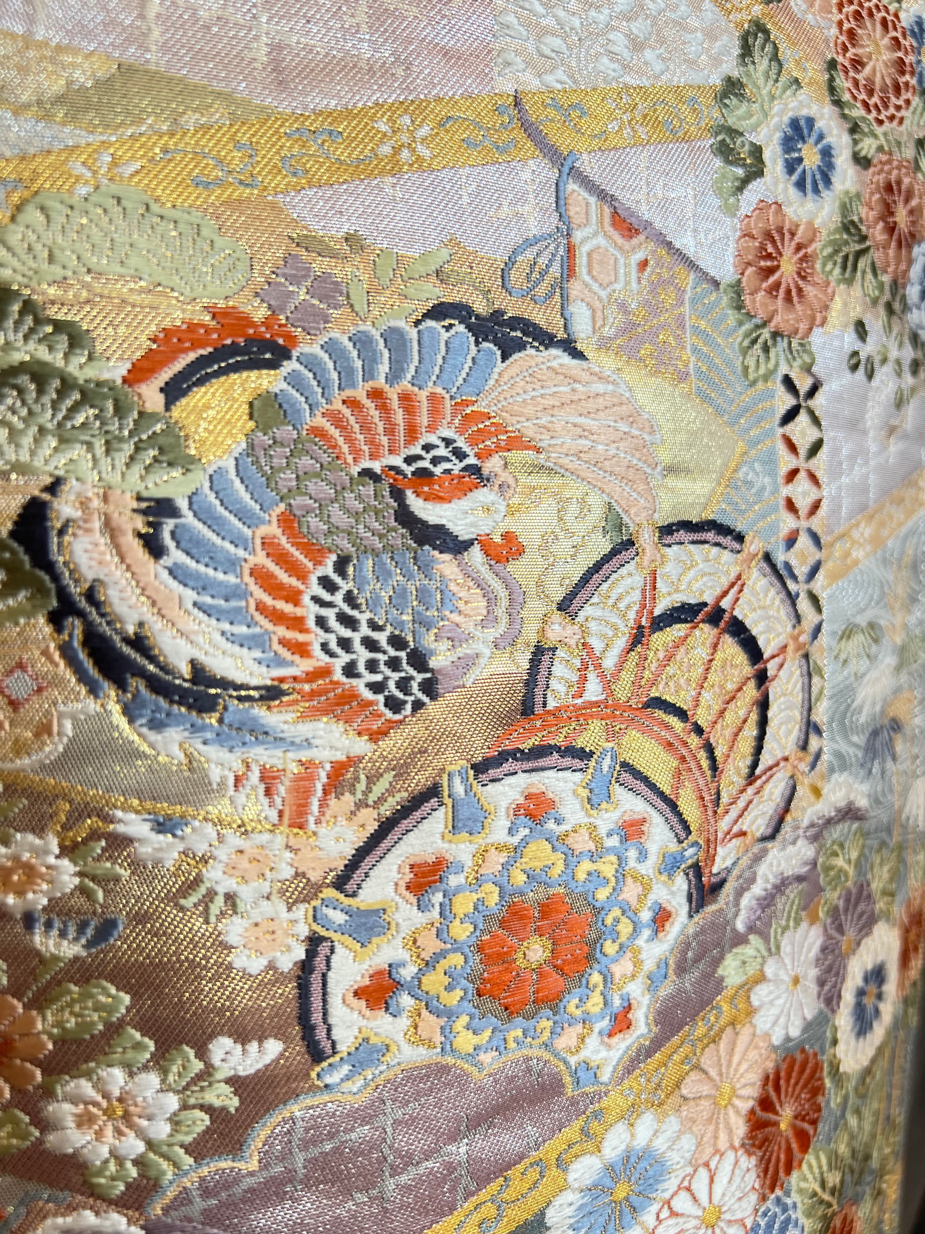 Handmade Upcycled Obi Organic Cotton Hoodie XLsize