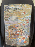 Handmade Upcycled Obi Organic Cotton Hoodie XLsize