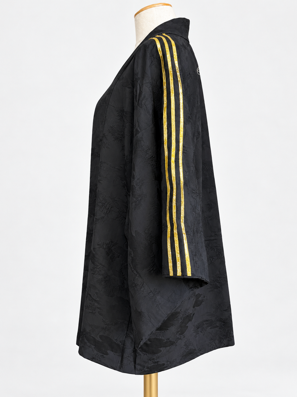 Reworked Vintage Japanese Family Crest Kimono Jacket