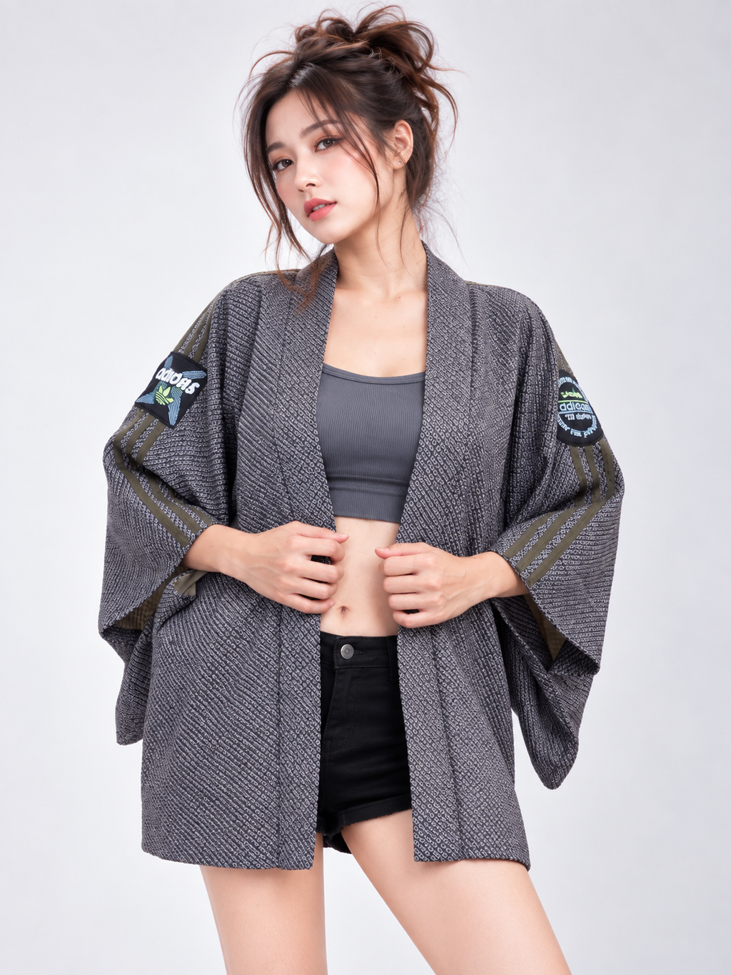 Rework handmade vintage haori Jacket