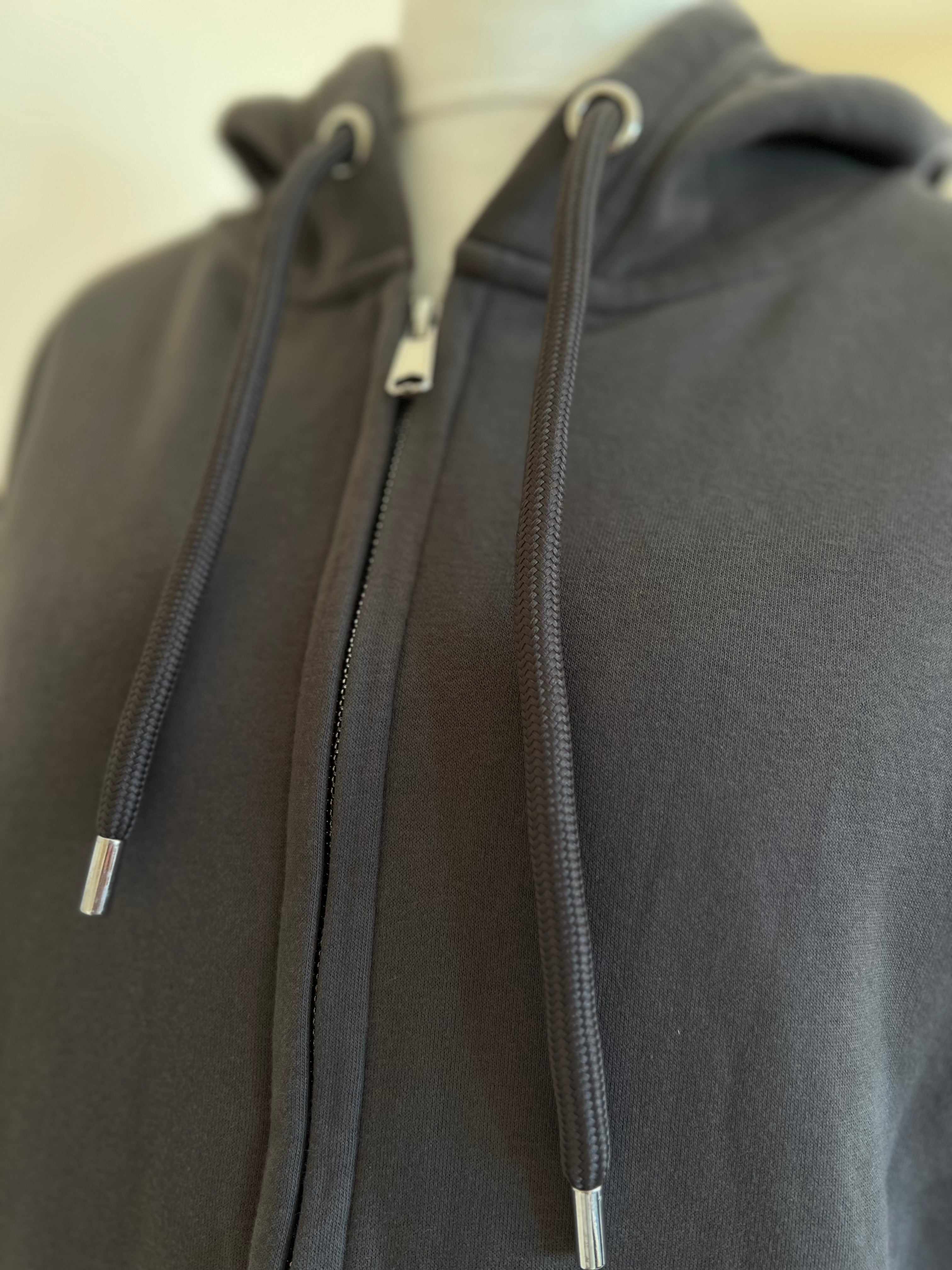 Handmade Upcycled Obi Organic Cotton Hoodie Msize