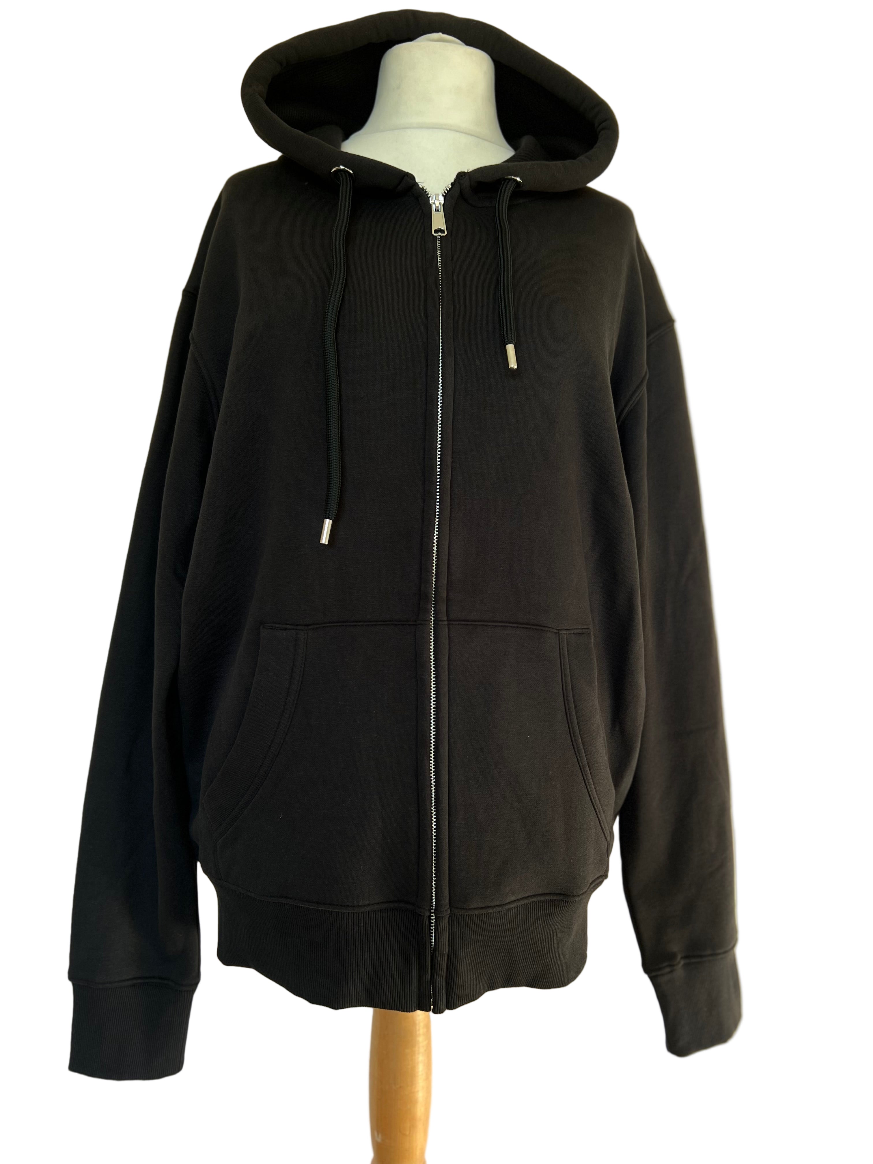 Handmade Upcycled Obi Organic Cotton Hoodie Lsize