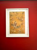 BEAUTIFUL UPCYCLED OBI BELT WALL ART