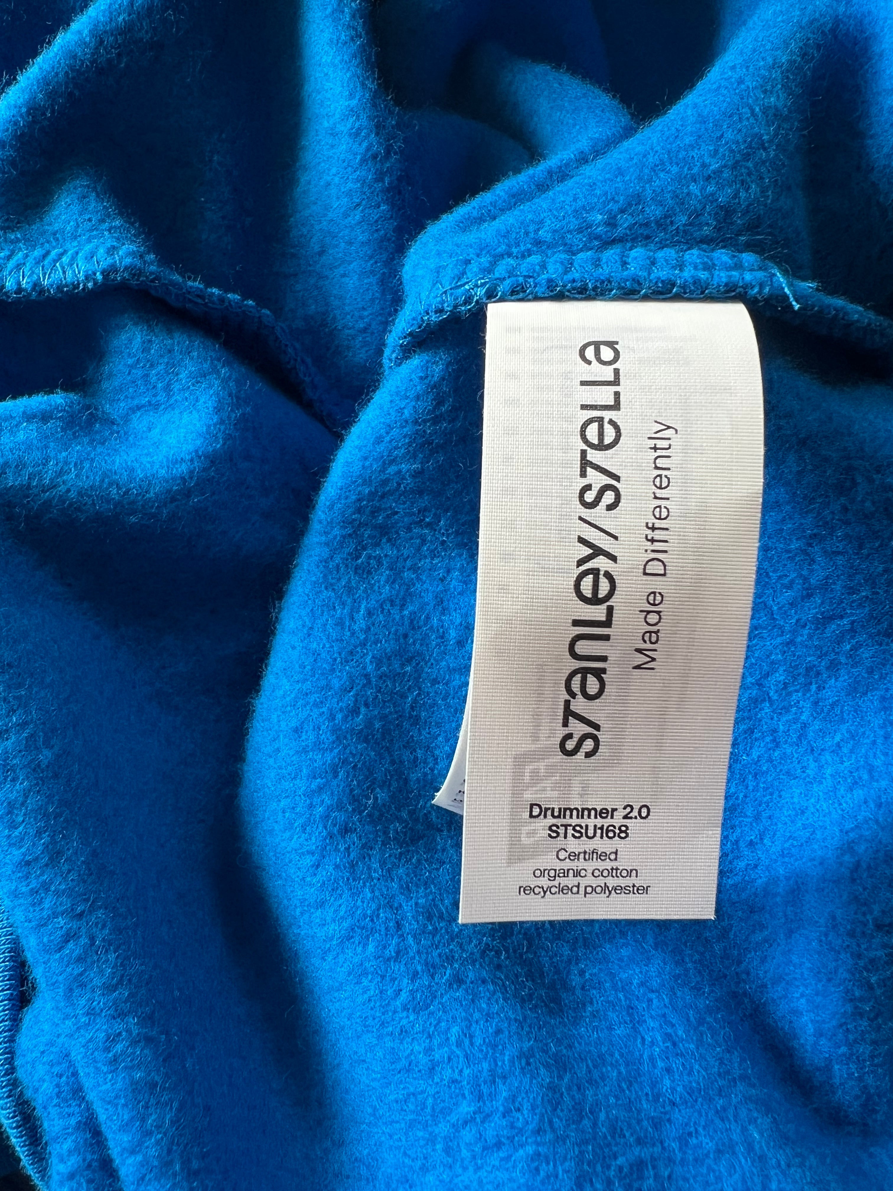 Handmade Upcycled Kimono Organic Cotton Hoodie XL size