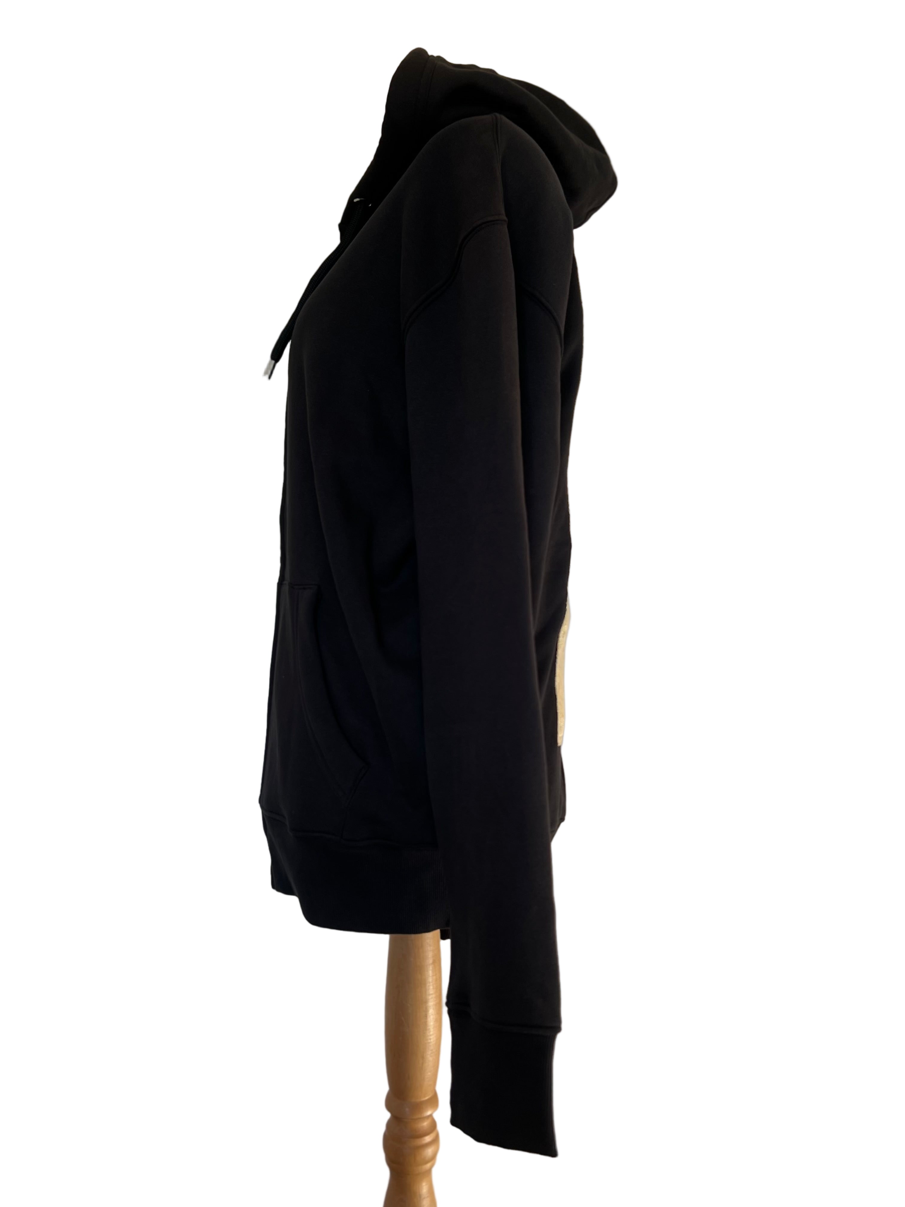 Handmade Upcycled Obi Organic Cotton Hoodie Lsize