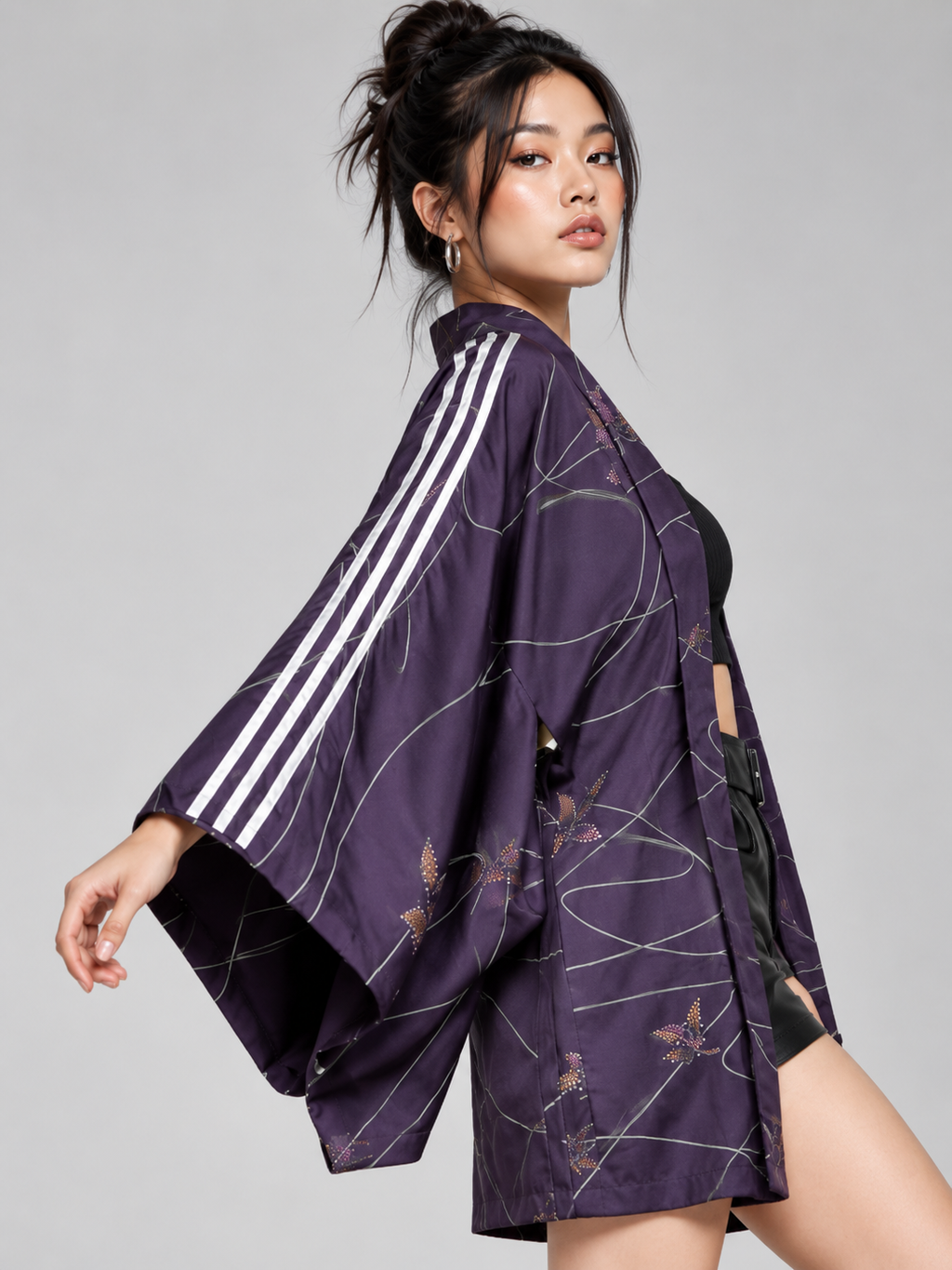 Reworked Vintage Japanese Kimono Jacket