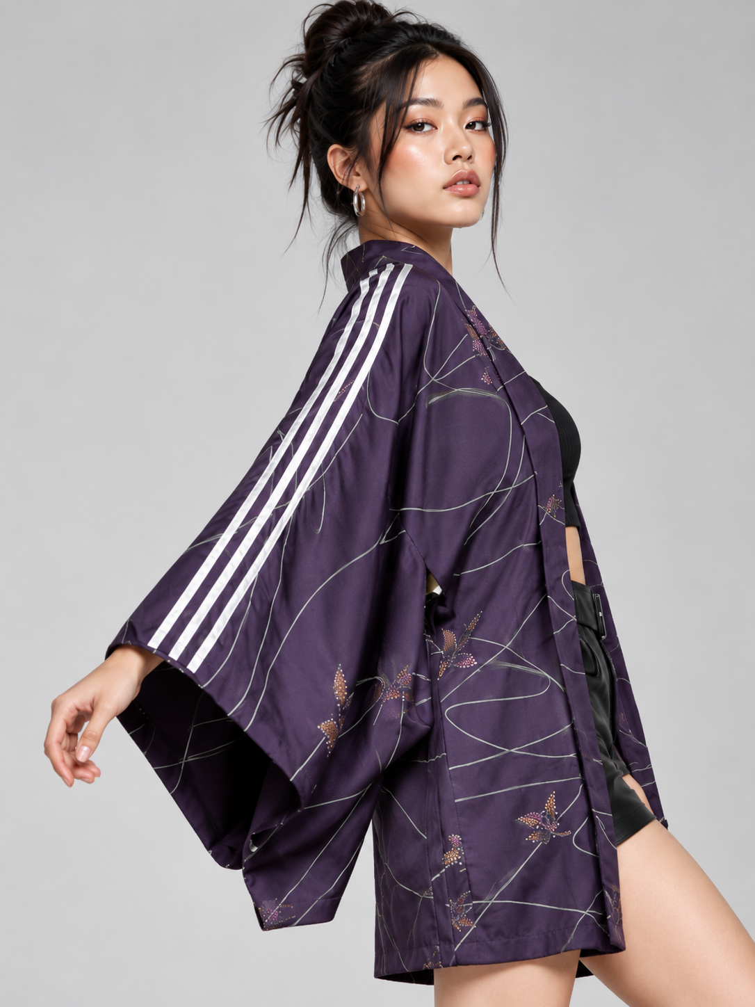 Reworked Vintage Japanese Kimono Jacket