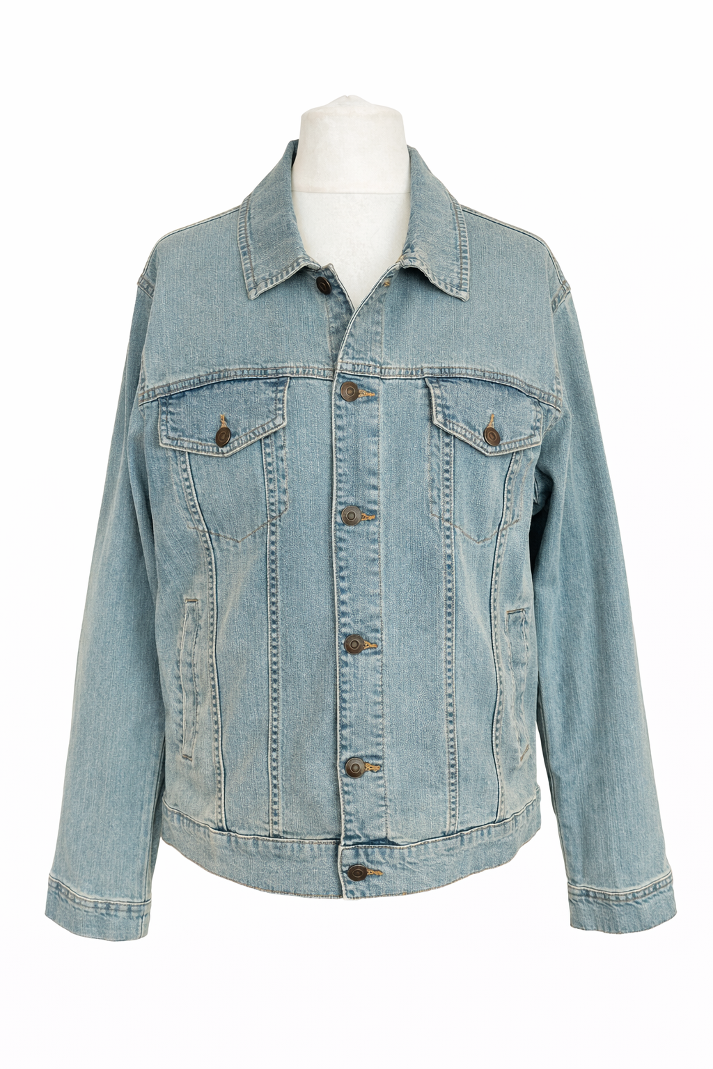 Japanese Obi Denim Jacket – One of One Reworked Vintage Silk Panel