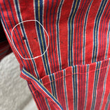 String tassels samue red stripe