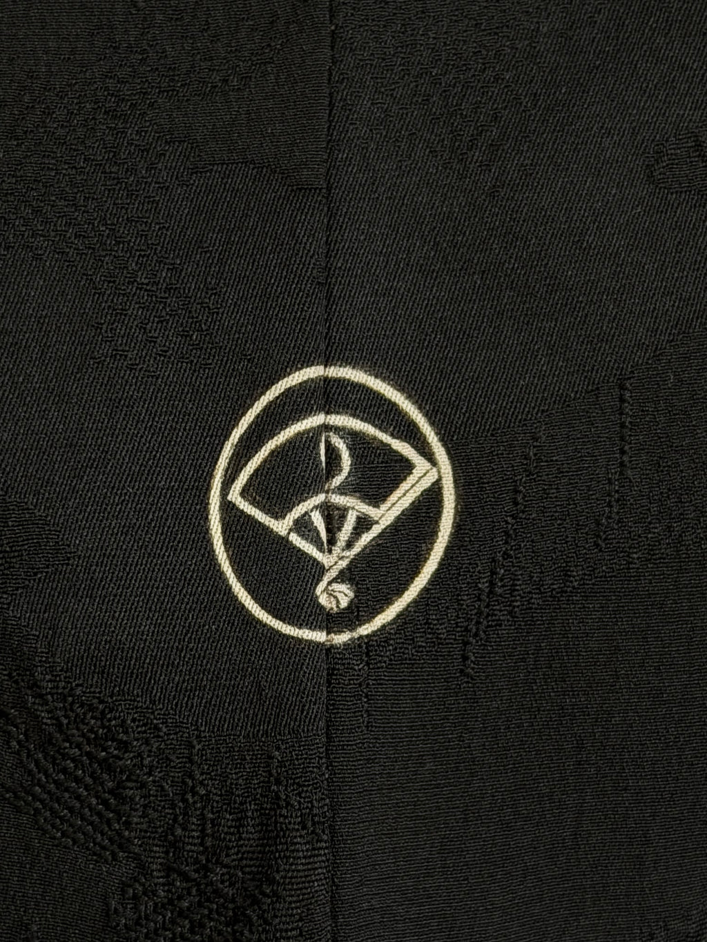 Reworked Vintage Japanese Family Crest Kimono Jacket