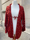 Red monochrome dot