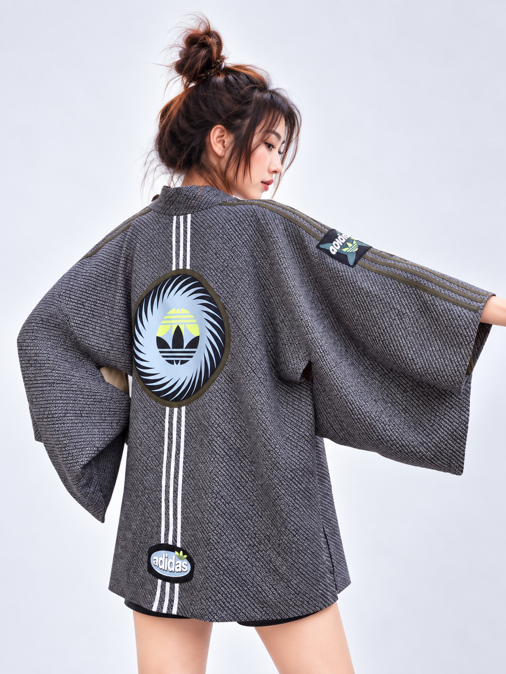 Rework handmade vintage haori Jacket