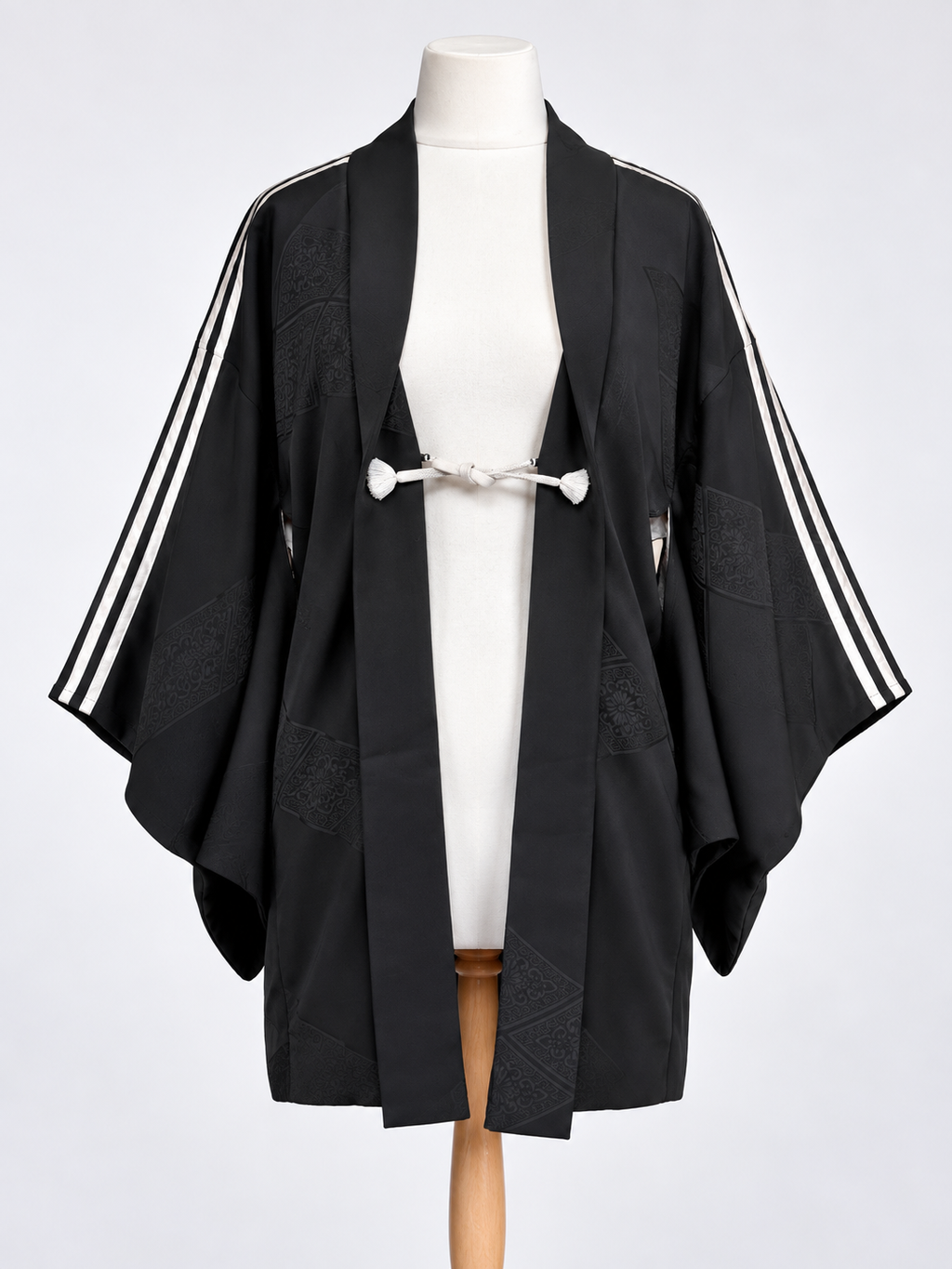 Reworked Vintage Family crest Kimono Jacket
