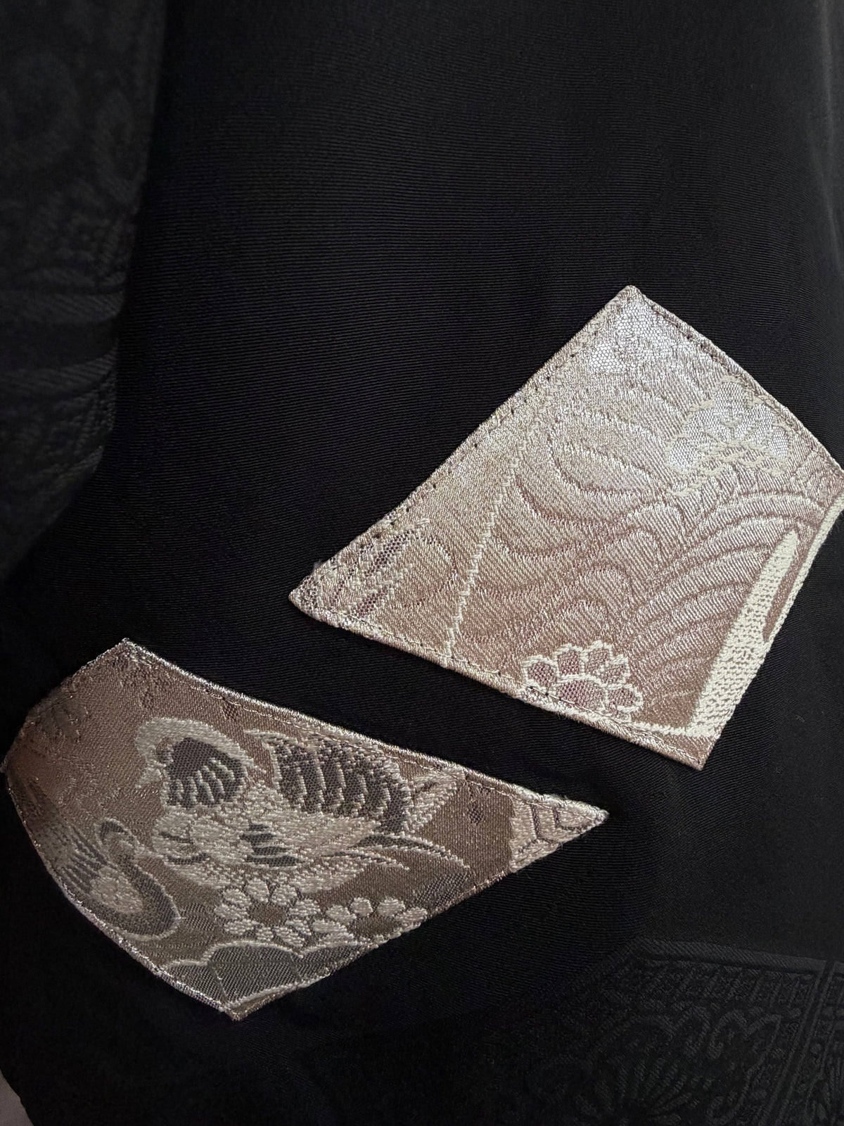 Reworked Vintage Family crest Kimono Jacket