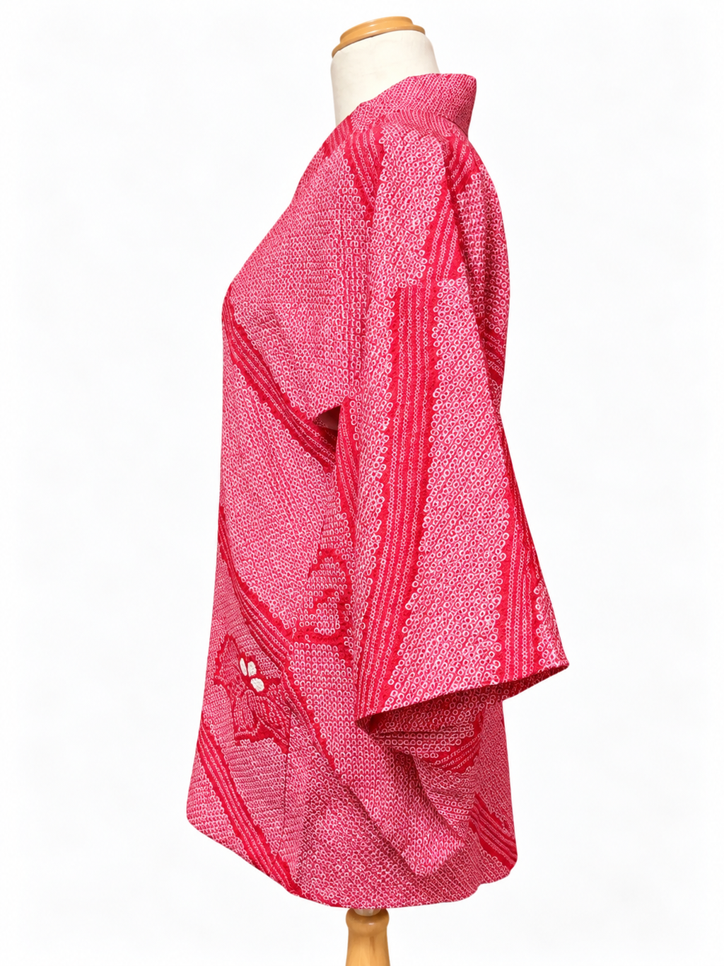 Vintage Japanese Silk Shibori Kimono