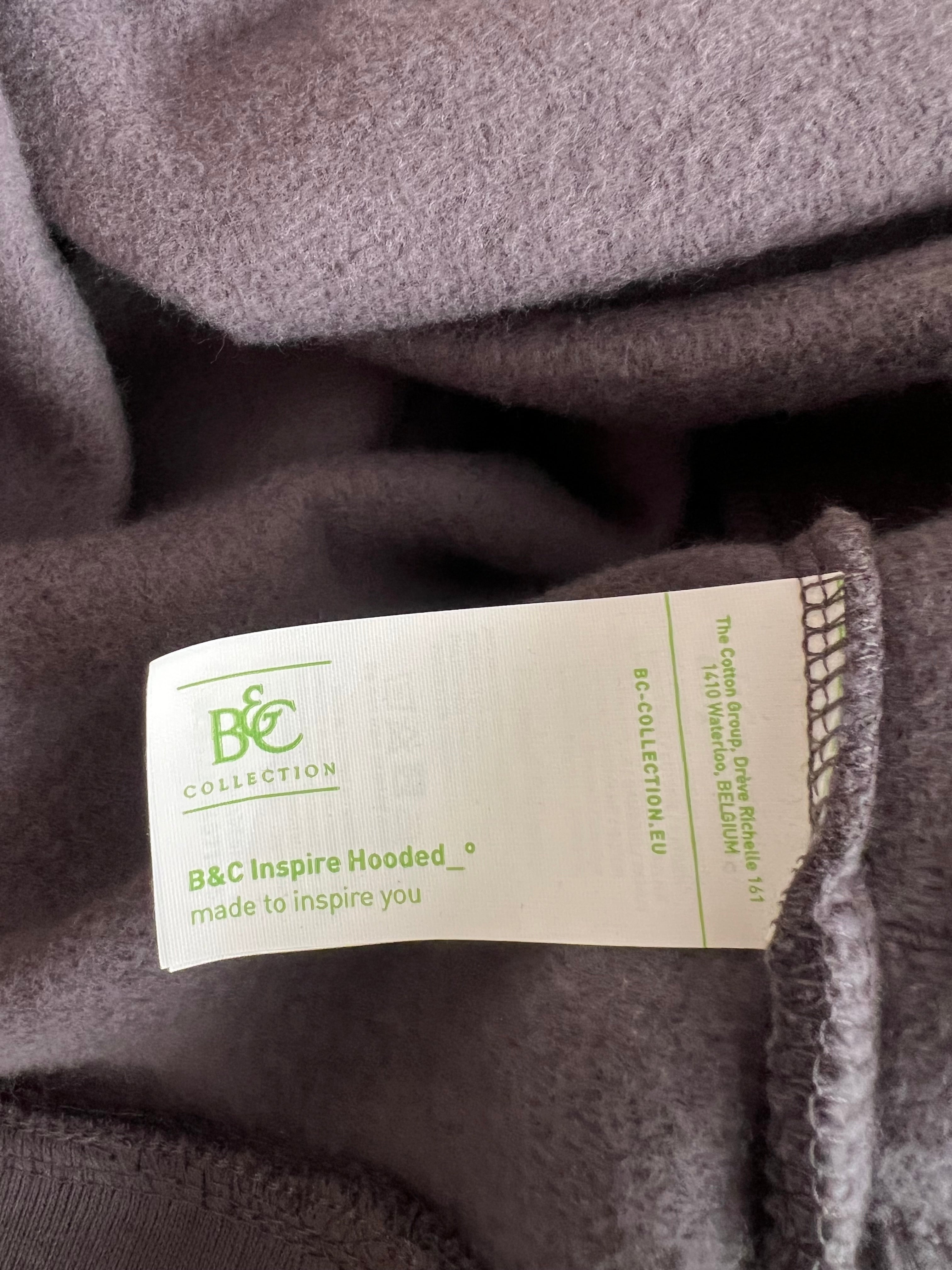 Handmade Upcycled Kimono Organic Cotton Hoodie XL size