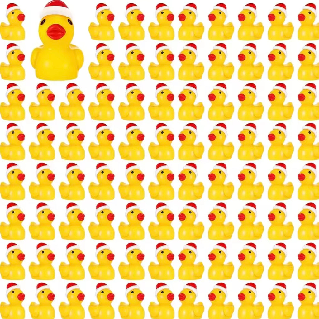 Christmas Duck Figure