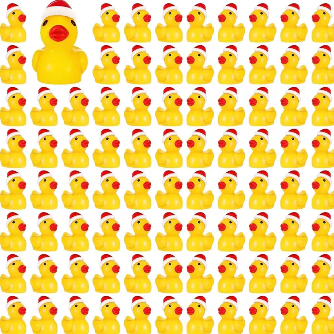 Christmas Duck Figure