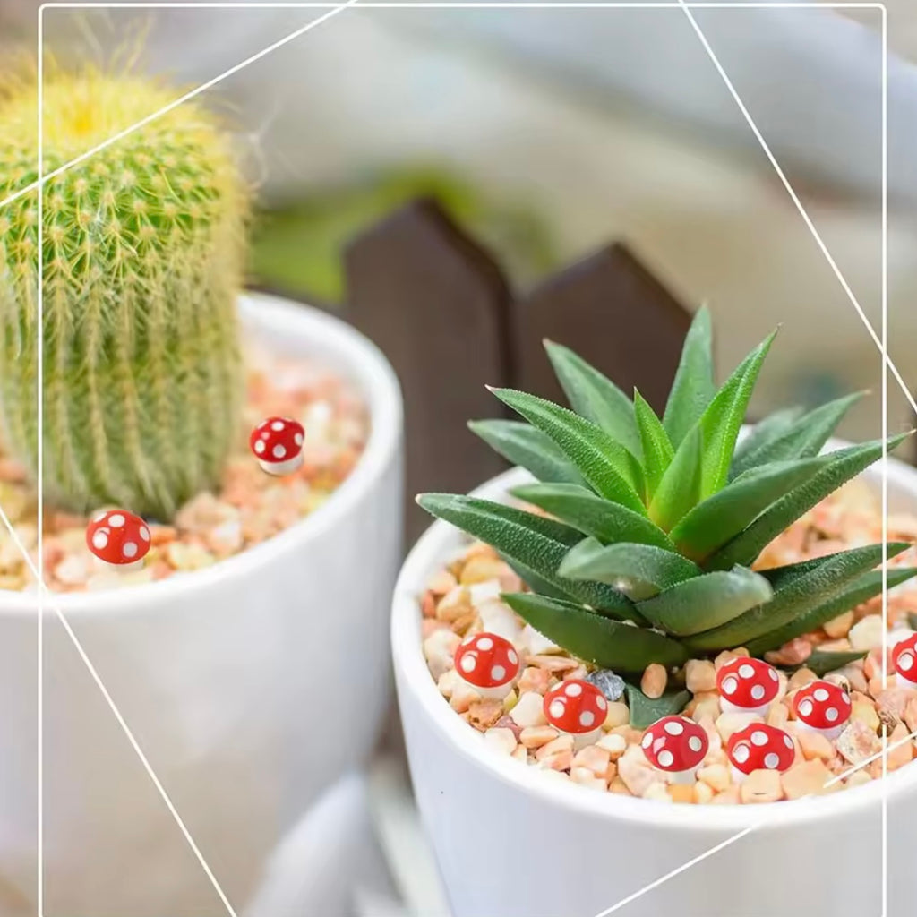 Cute Mini Mushroom Figure