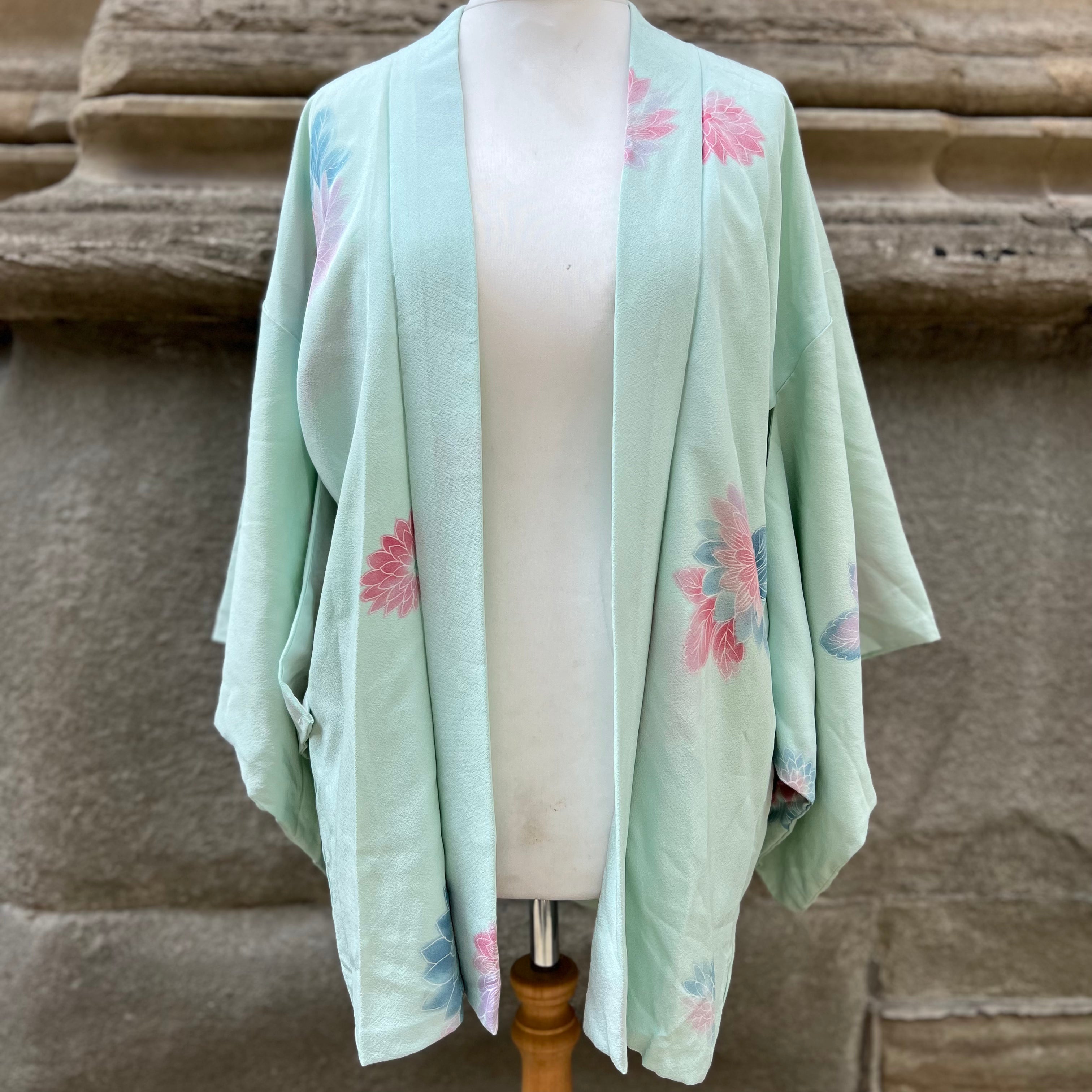 Mint green chrysanthemum