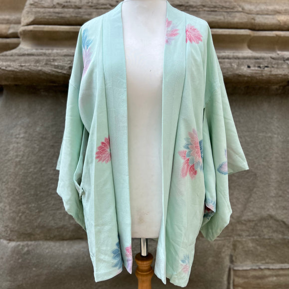 Mint green chrysanthemum