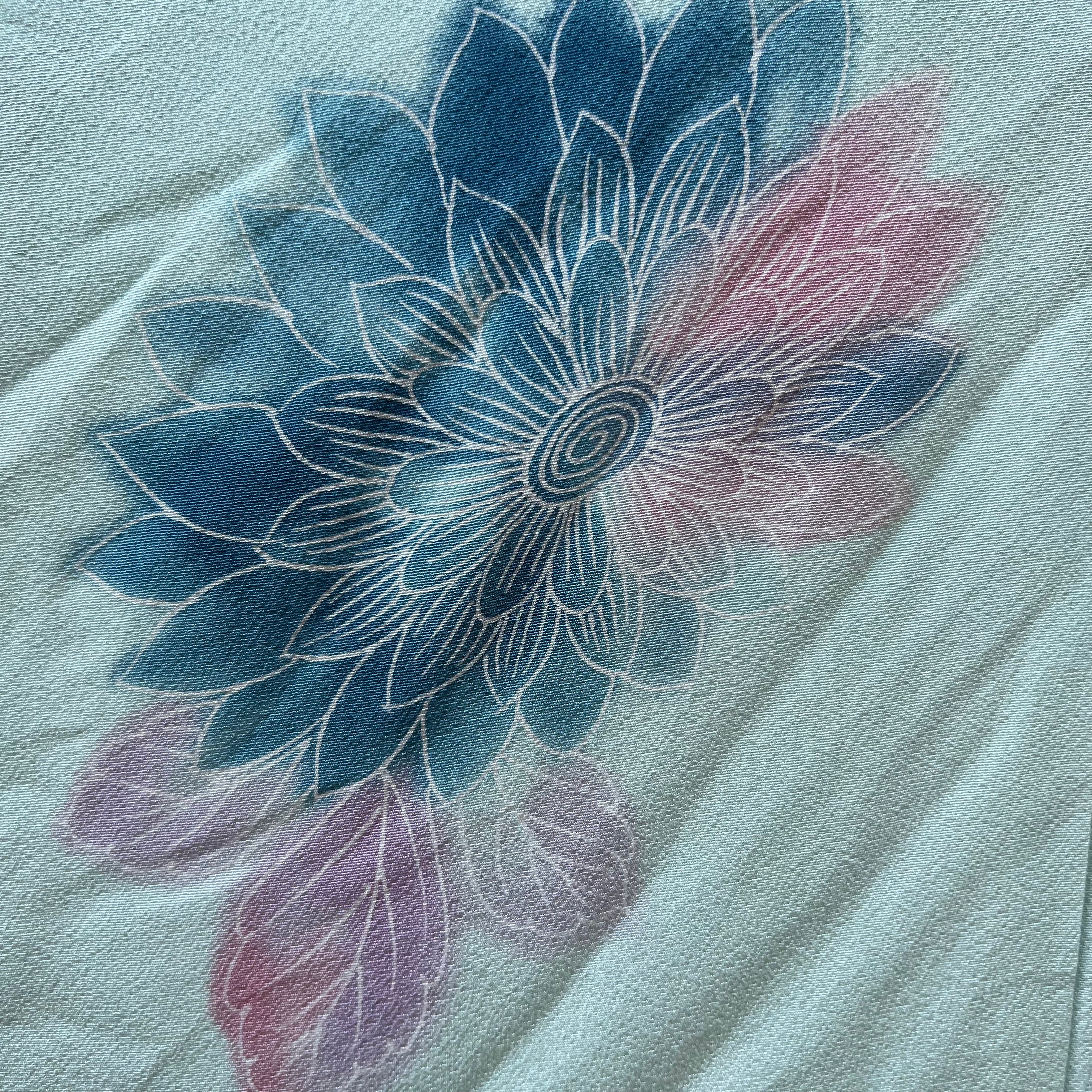 Mint green chrysanthemum