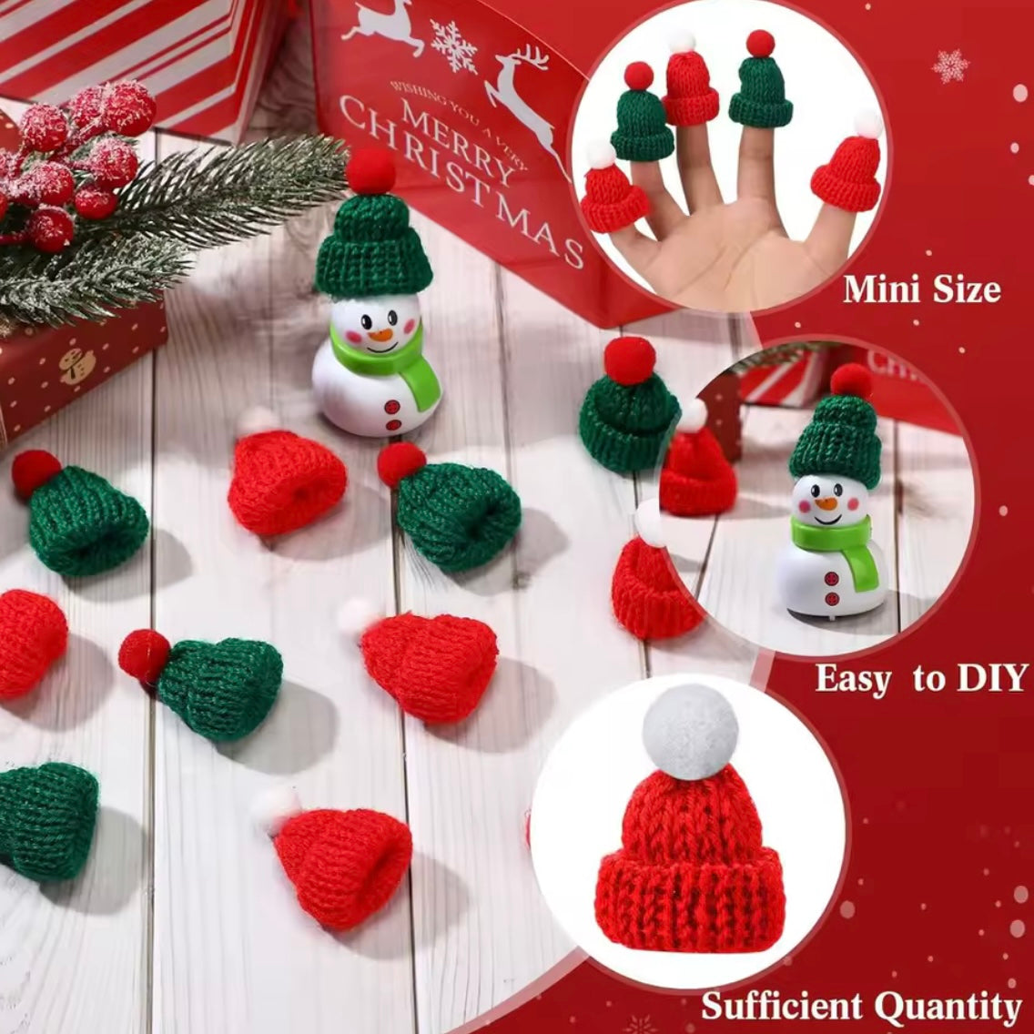 Mini Christmas Hat