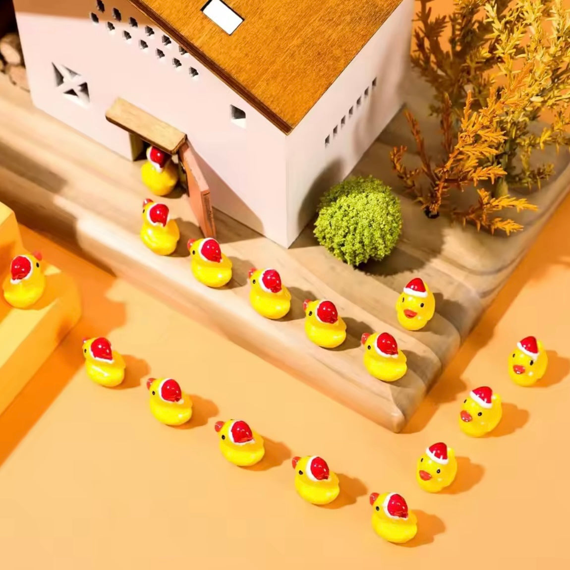 Christmas Duck Figure