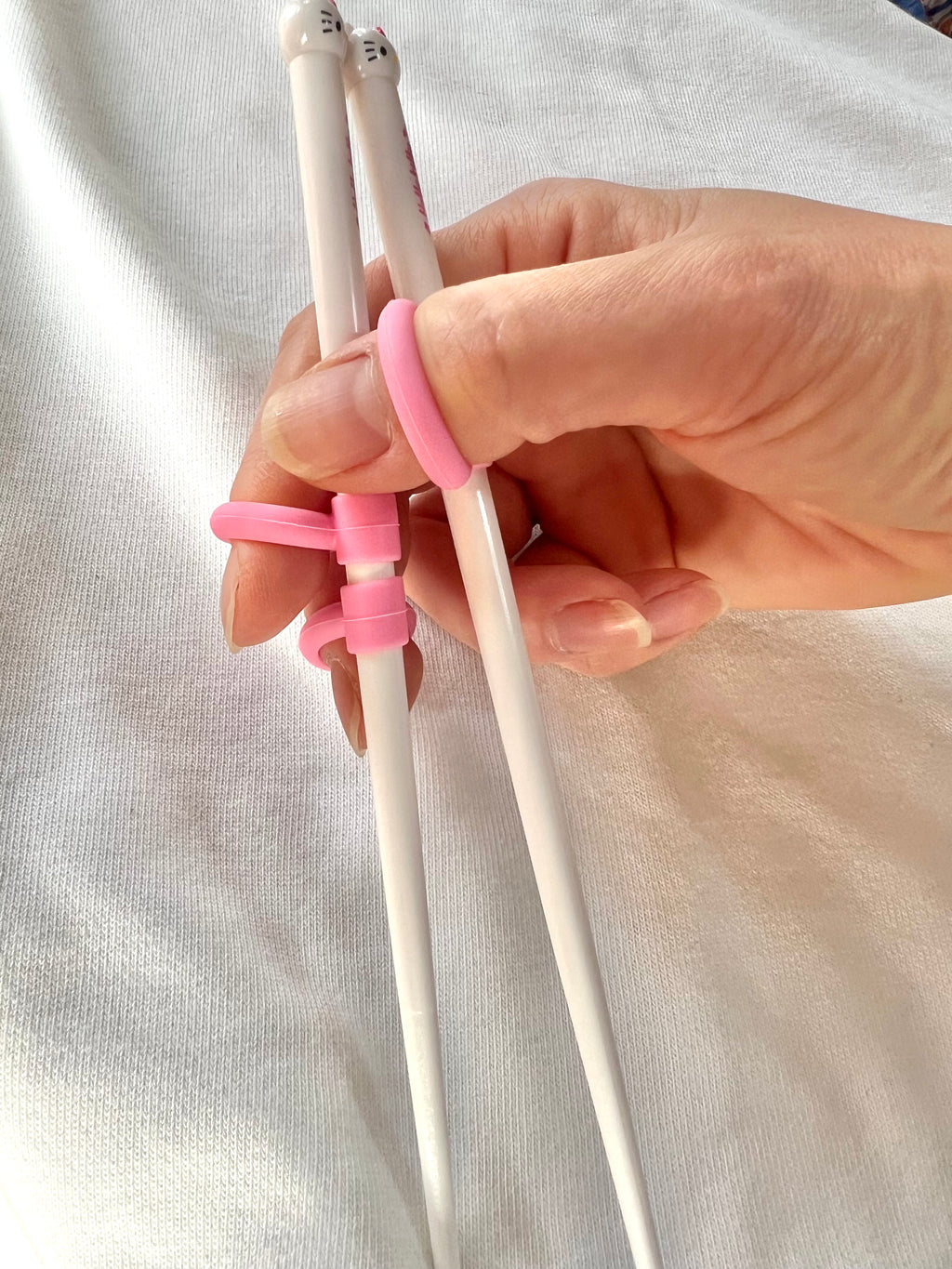 Sanrio Training Chopsticks – Easy-Grip with Detachable Silicone Guide